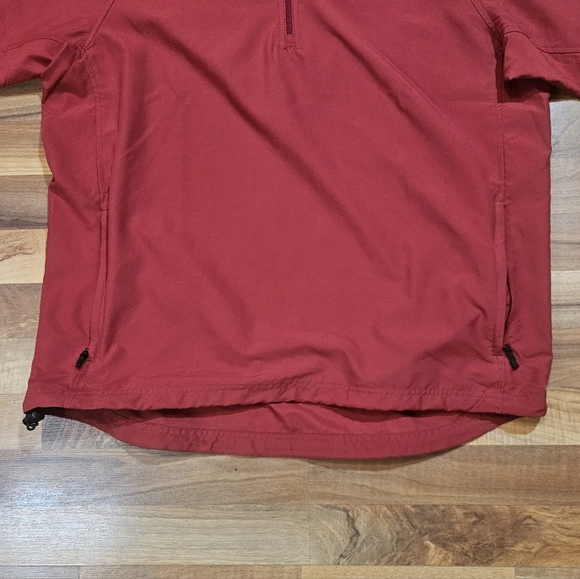 Adidas Climacool Performance Red Pullover Short Sleeve Large - Picture 3 of 11